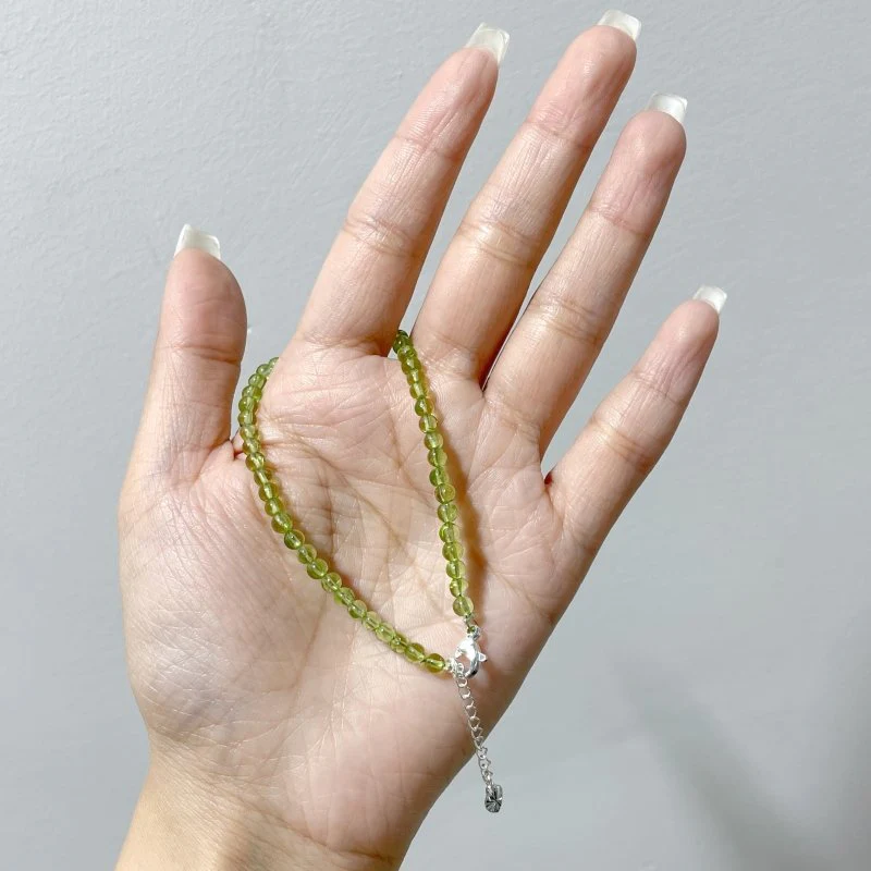 0.12in(3mm) Peridot Bracelet Wholesale - Image 2