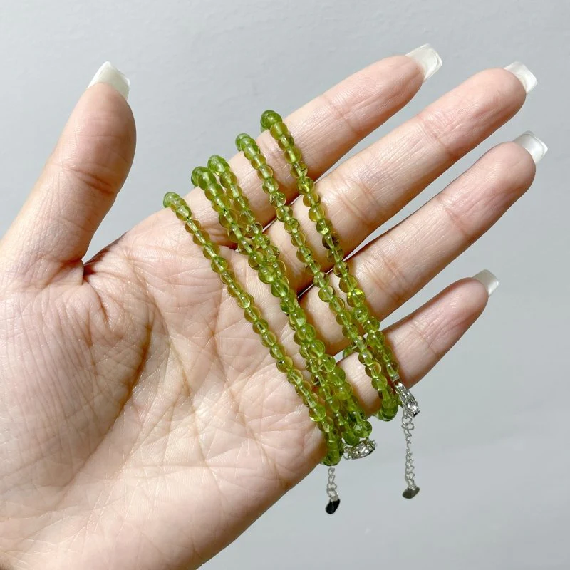 0.12in(3mm) Peridot Bracelet Wholesale - Image 5