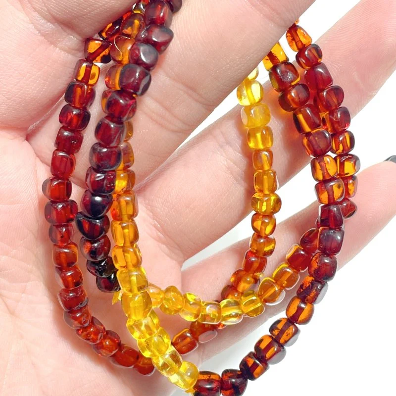 Amber Free Form Gradient Color Bracelets Wholesale - Image 3