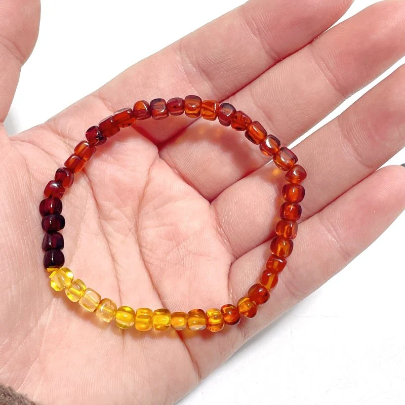 Amber Free Form Gradient Color Bracelets Wholesale - Image 4