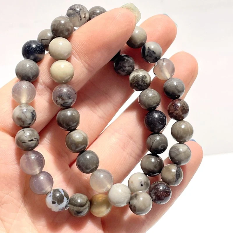 8mm Volcano Agate Bracelet Wholesale(UV-Reactive) - Image 3