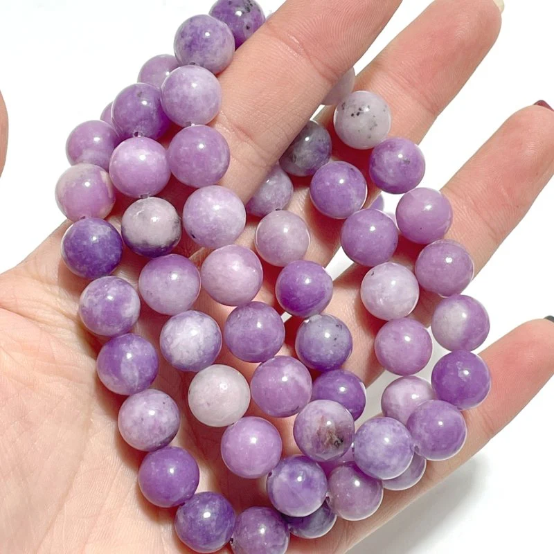 10MM Lepidolite Bracelet Wholesale - Image 3