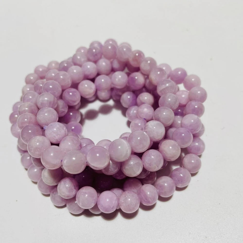 0.3in(8mm) Purple Spodumene Bracelet Wholesale - Image 3