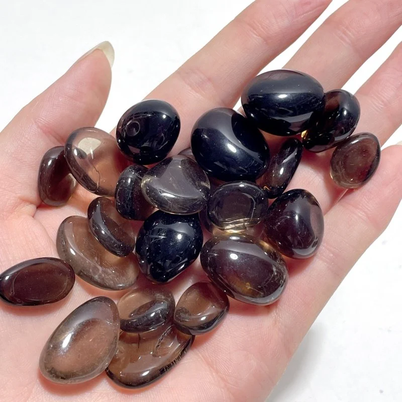 0.47-1.18in Smoky Quartz Small Tumbled Wholesale - Image 5