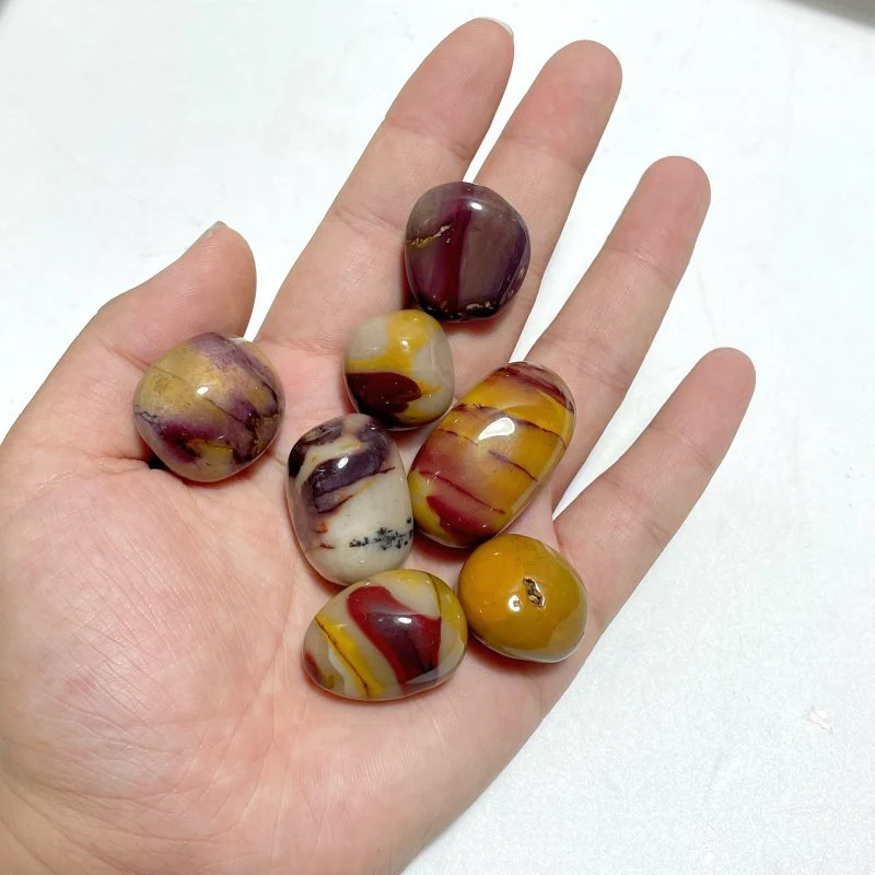 0.59-1.37in Mookaite Tumbled Wholesale - Image 4