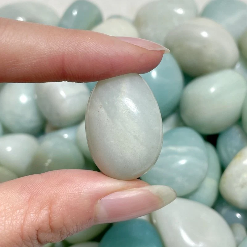 0.7-1.1in Caribbean Calcite Tumbled Wholesale - Image 4