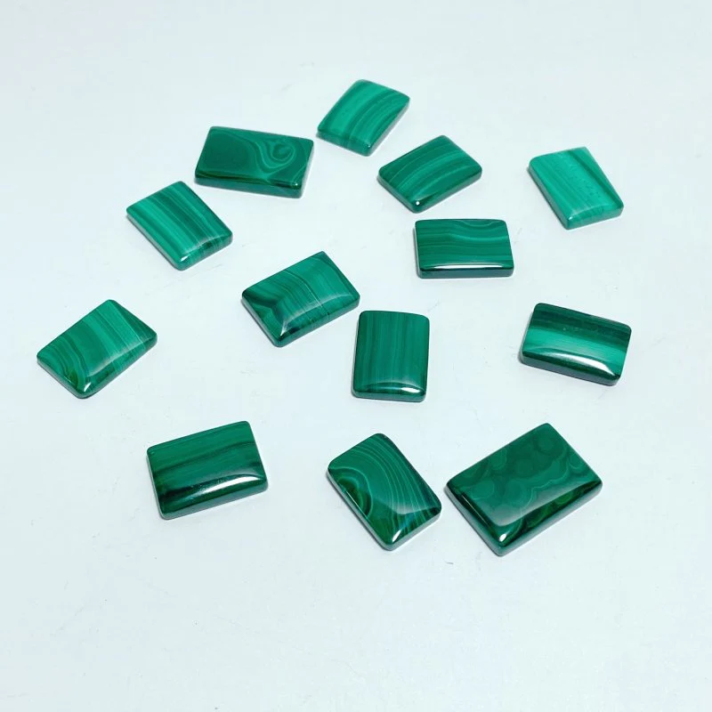 2.5CM High Quality Natural Malachite Cube Wholesale DIY Pendant