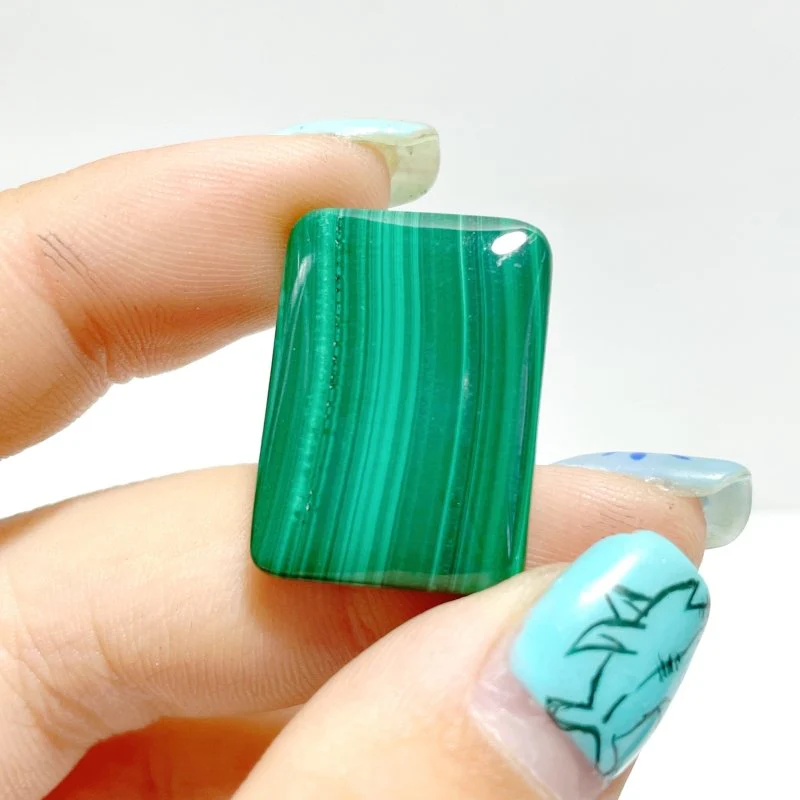2.5CM High Quality Natural Malachite Cube Wholesale DIY Pendant - Image 3