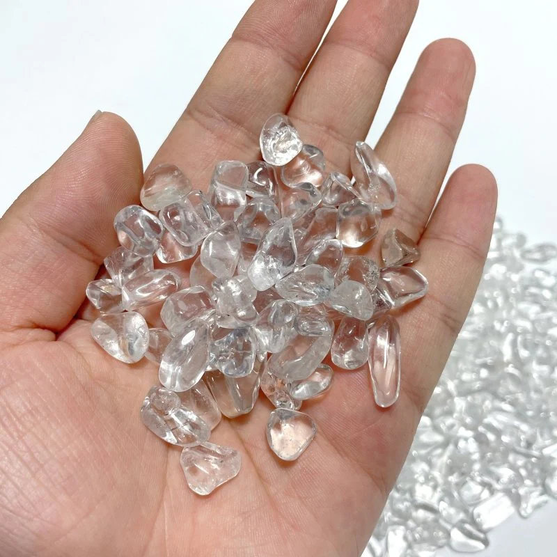 1-2CM Clear Quartz Gravel Chips Wholesale