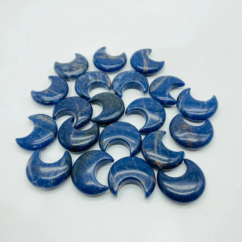 1.2in(3cm) Sodalite Moon Wholesale - Image 3