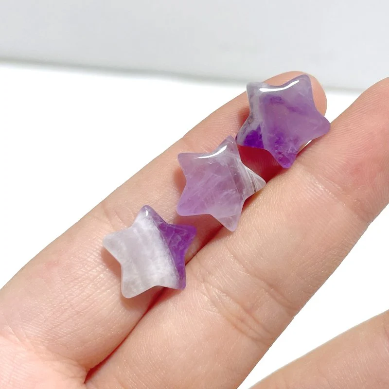 1.5CM Mini Chevron Amethyst Star Wholesale - Image 5
