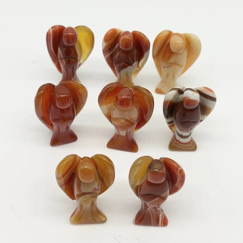 1.5in Carnelian Angel Carving Wholesale - Image 2