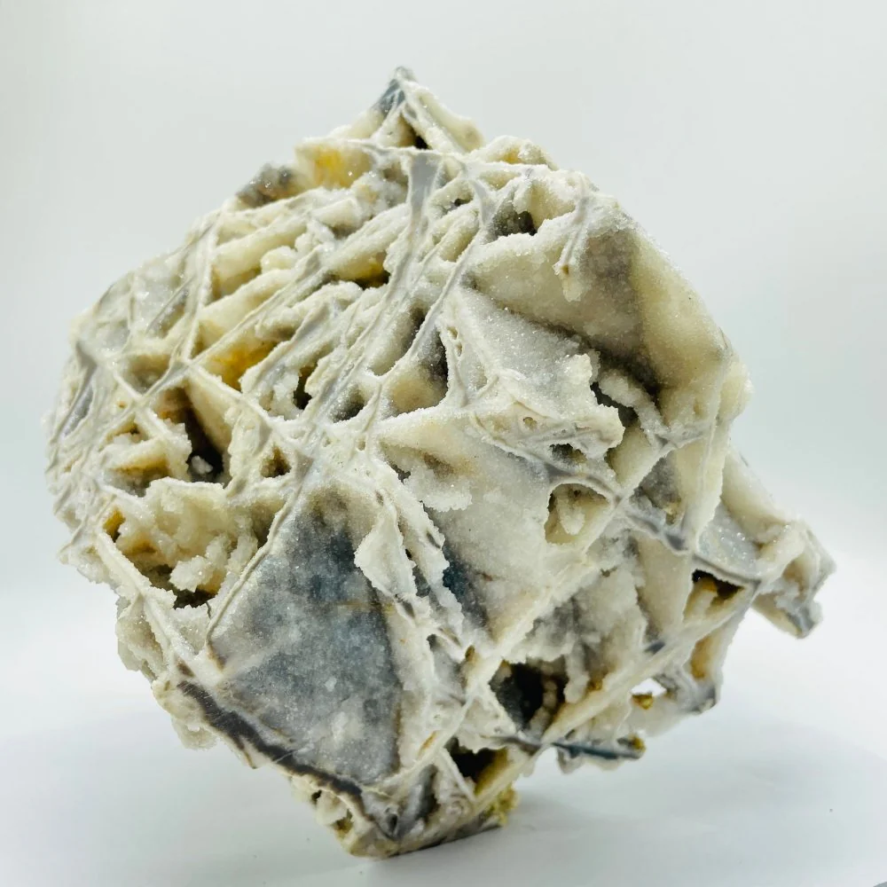 High Quality Sphalerite Druzy Geode Quartz Cube - Image 2