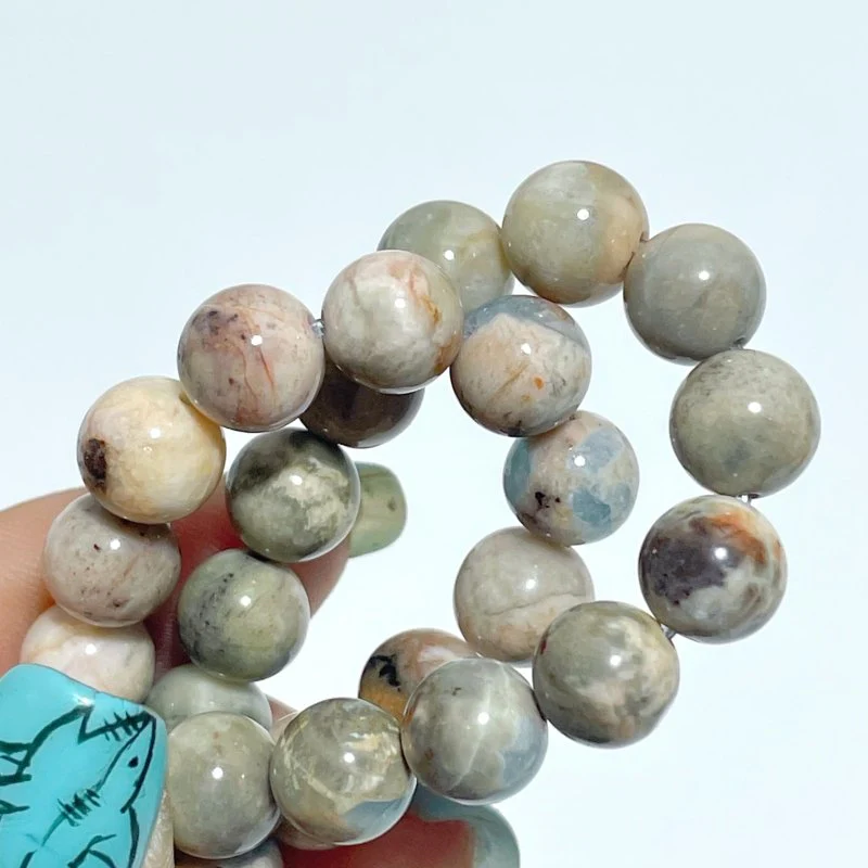10 Pieces 8/9mm islands Aquamarine Bracelet - Image 4