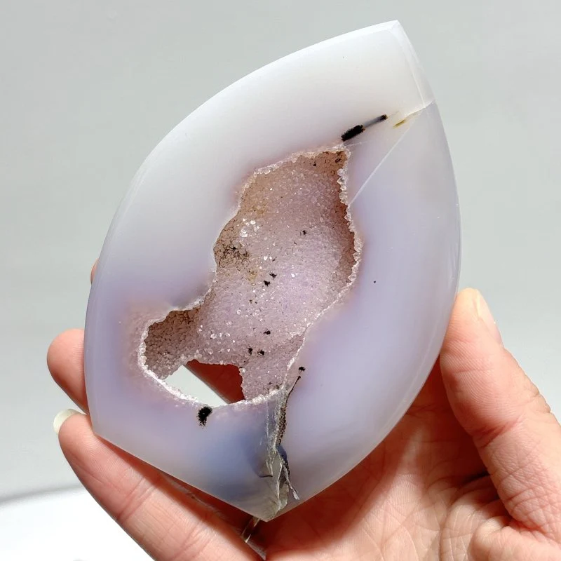 10 Pieces Geode Druzy Amethyst Agate Arrow Head Shape - Image 5
