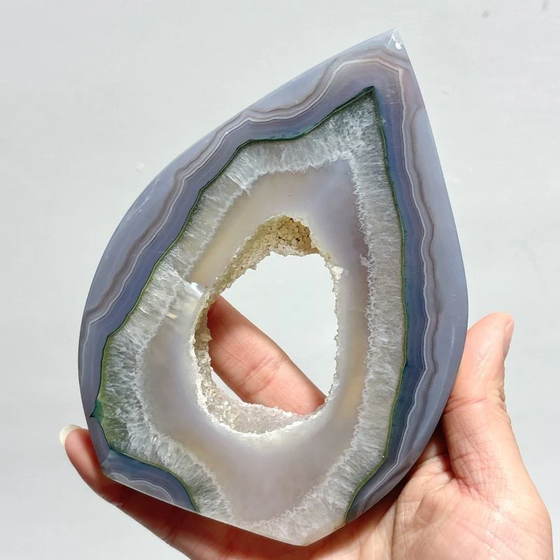 10 Pieces Geode Druzy Amethyst Agate Arrow Head Shape - Image 6