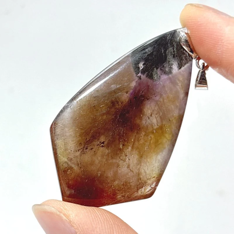 16 Pieces Rare Auralite 23 Ametrine Mixed Pyrite Crystal For Collection - Image 7