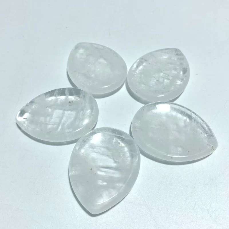 10 Types Worry Stones Teardrop Shape Wholesale Green Aventurine Labradorite Clear Quartz - Image 11