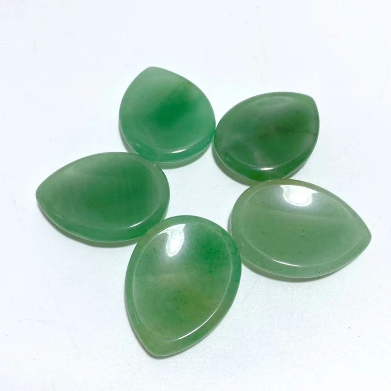 10 Types Worry Stones Teardrop Shape Wholesale Green Aventurine Labradorite Clear Quartz - Image 12
