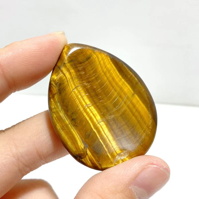 10 Types Worry Stones Teardrop Shape Wholesale Green Aventurine Labradorite Clear Quartz - Image 3