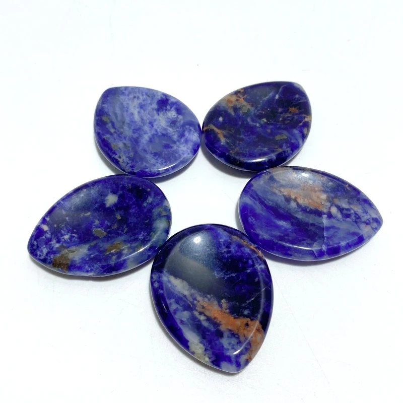 10 Types Worry Stones Teardrop Shape Wholesale Green Aventurine Labradorite Clear Quartz - Image 9