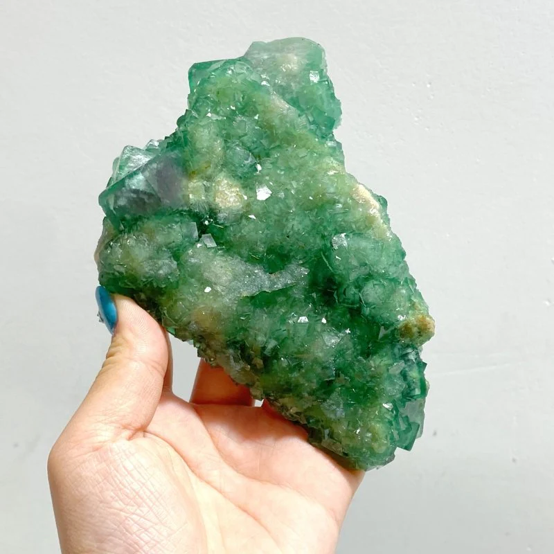 22 Pieces Green Fluorite Raw Crystal - Image 3