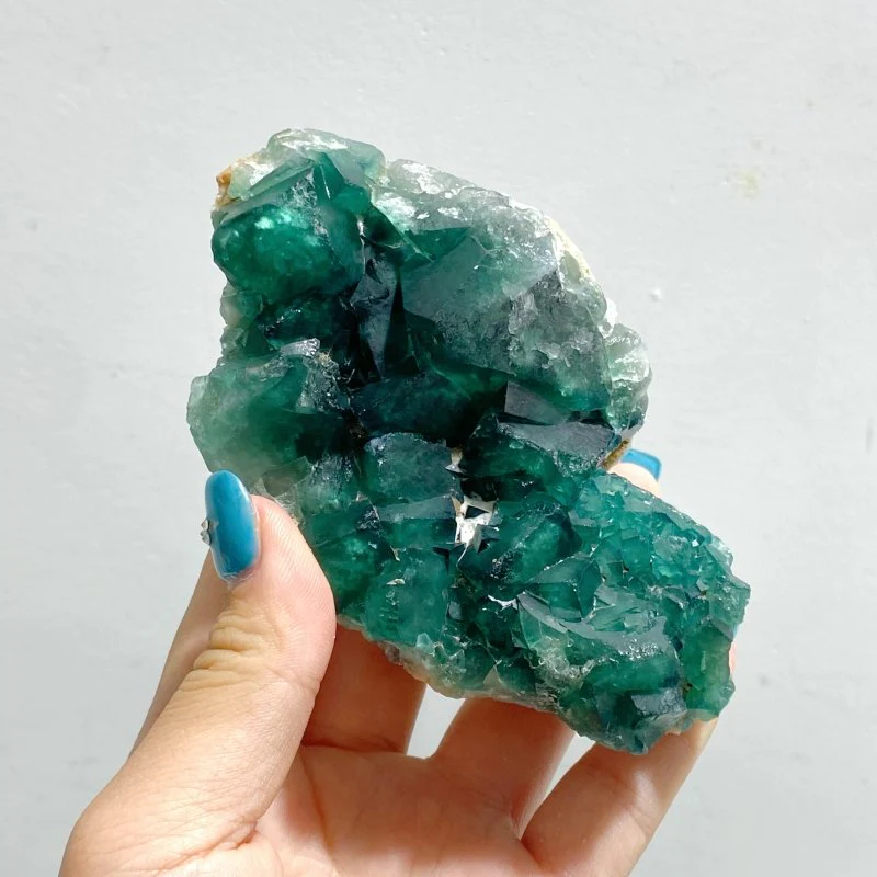 22 Pieces Green Fluorite Raw Crystal - Image 4