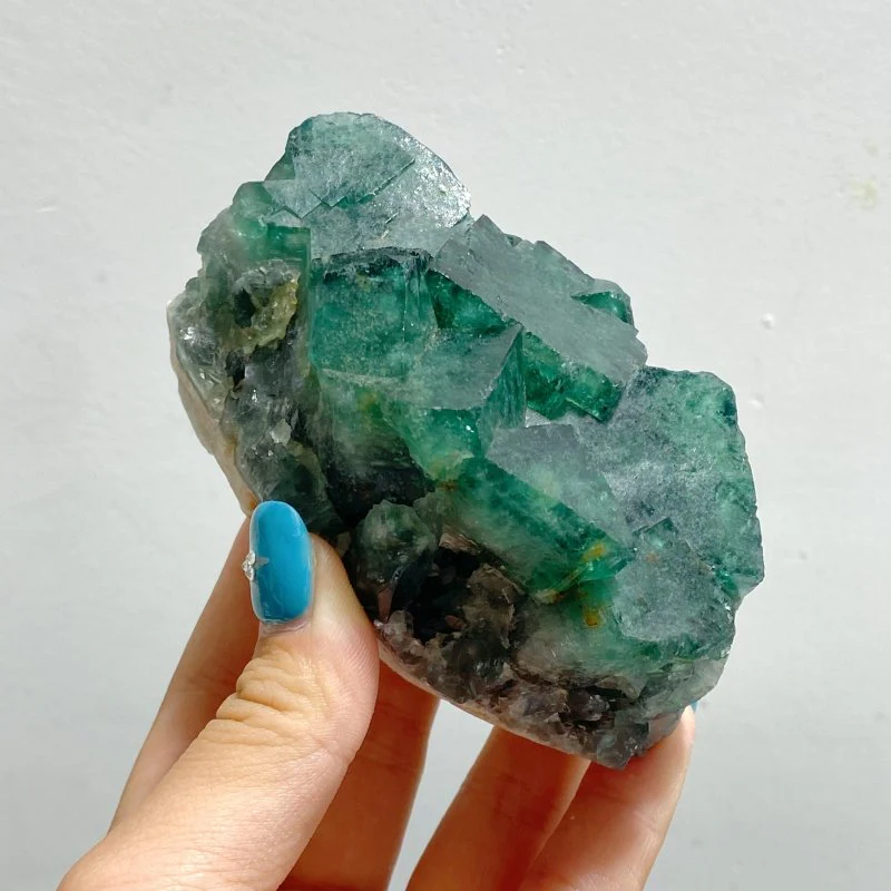 22 Pieces Green Fluorite Raw Crystal - Image 5