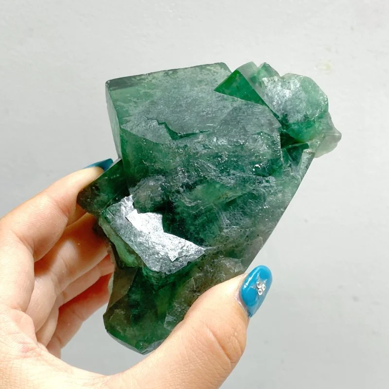 22 Pieces Green Fluorite Raw Crystal - Image 6