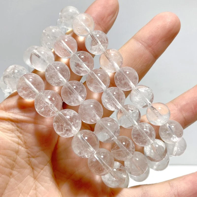 10mm/11mm Clear Quartz Bracelet Wholesale