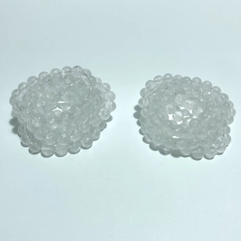10mm/11mm Clear Quartz Bracelet Wholesale - Image 3