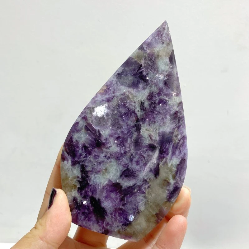 11 Pieces Spark Lepidolite Arrow Head Shape - Image 2