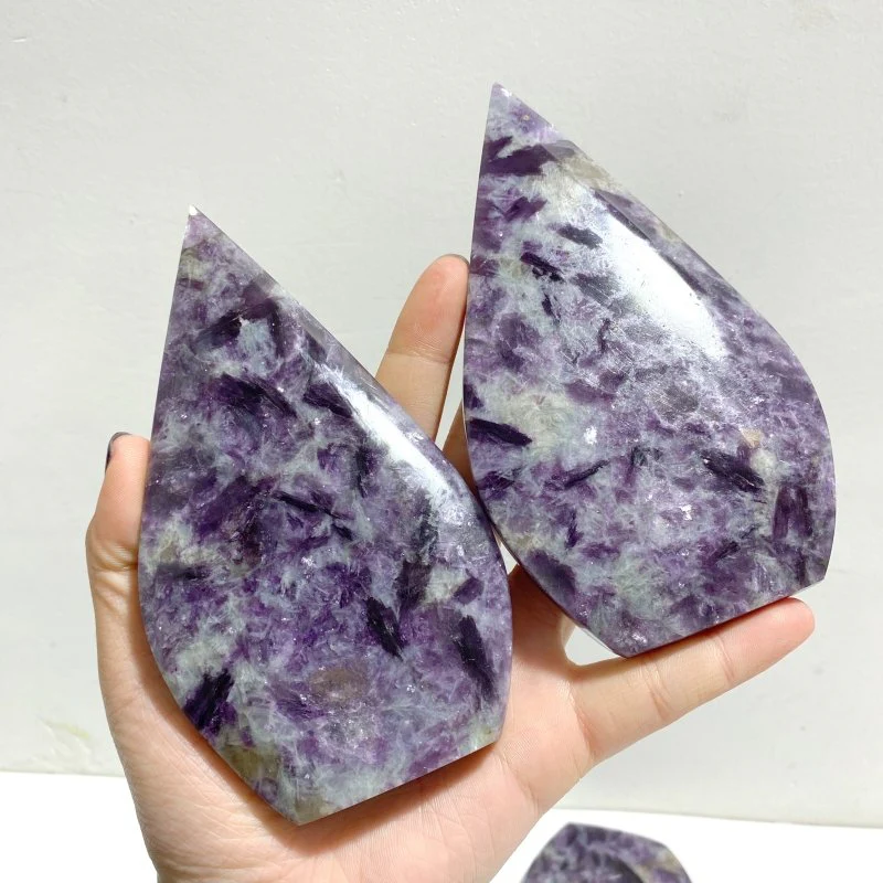 11 Pieces Spark Lepidolite Arrow Head Shape - Image 6