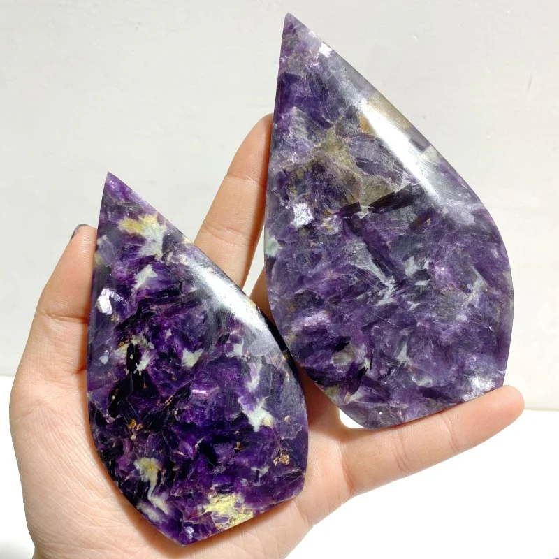 11 Pieces Spark Lepidolite Arrow Head Shape - Image 5