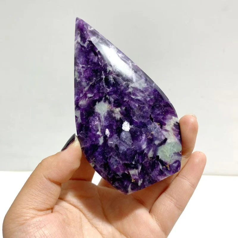 11 Pieces Spark Lepidolite Arrow Head Shape - Image 7