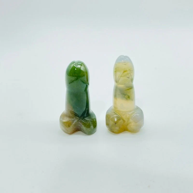 11 Types Crystal Penis Phallus Carving Wholesale Labradorite Lapis Lazuli - Image 12