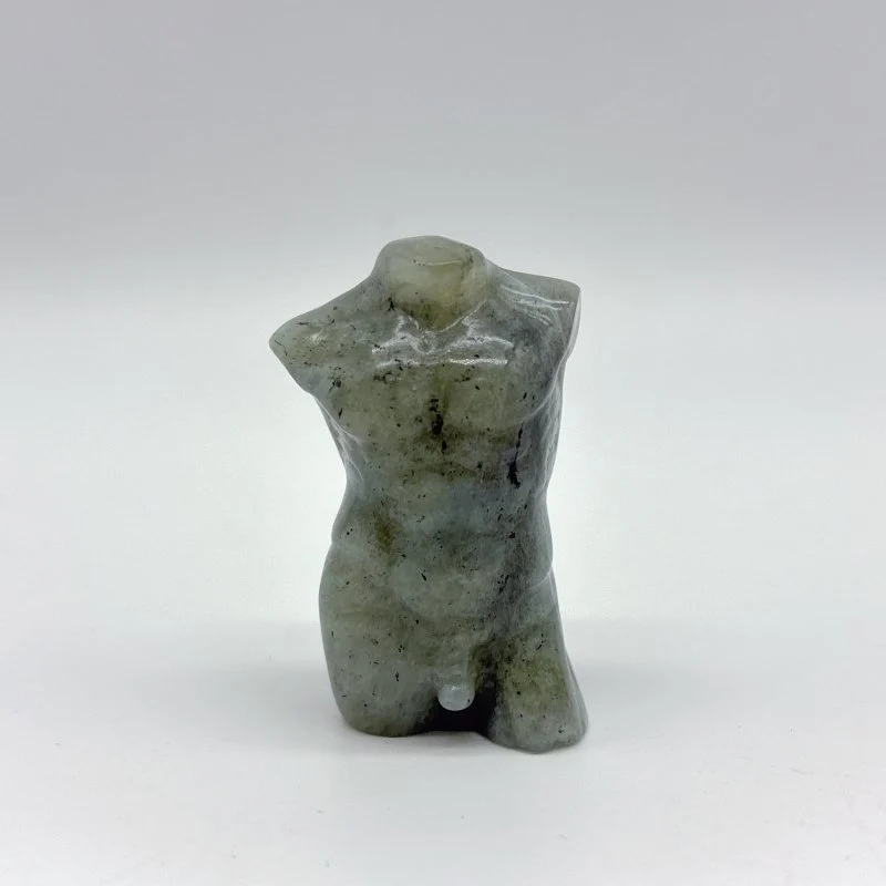11 Types Male Model Body Crystal Carving Wholesale Labradorite Rose Quartz - Image 11