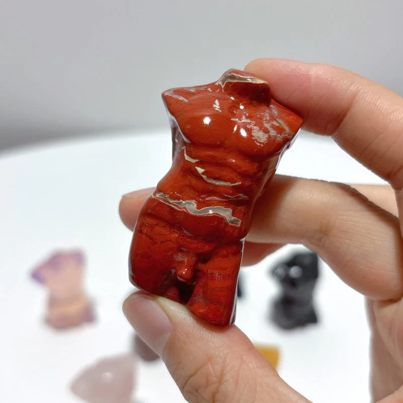 11 Types Male Model Body Crystal Carving Wholesale Labradorite Rose Quartz - Image 3