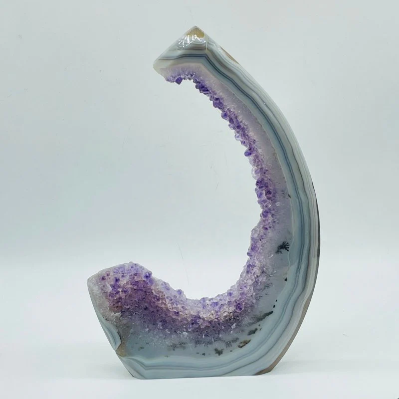 12 Pieces Polished Geode Amethyst Mixed Agate Leftover Tower - Image 2