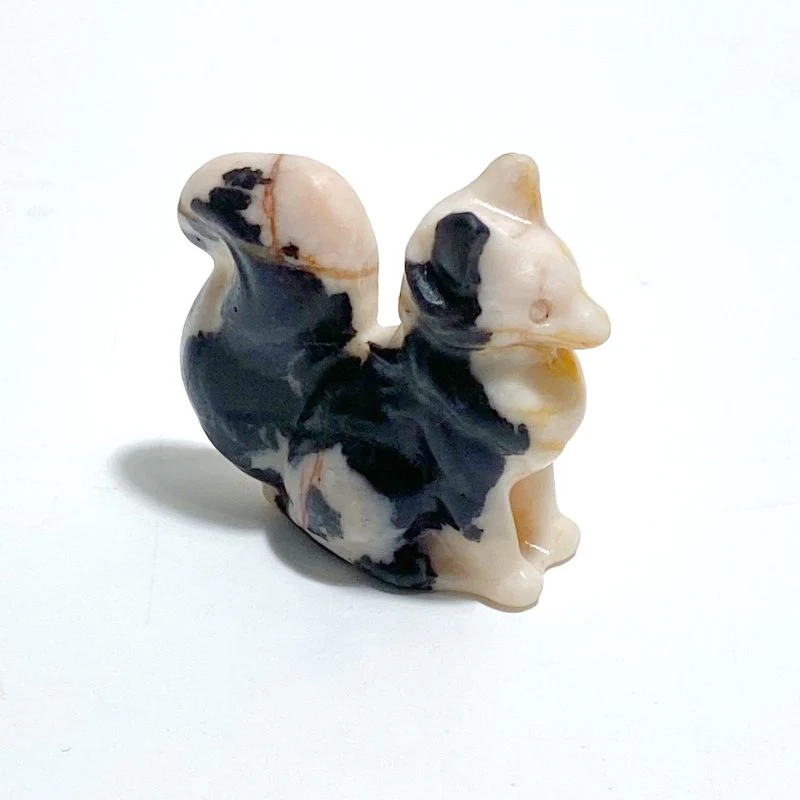 12 Types Fox Carving Wholesale Rose Quartz Labradorite Yellow Calcite - Image 10