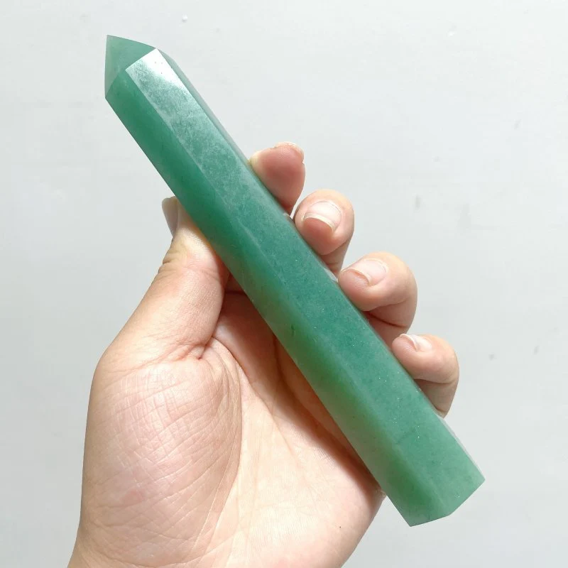 13-16CM Green Aventurine Tower Point Wholesale - Image 3