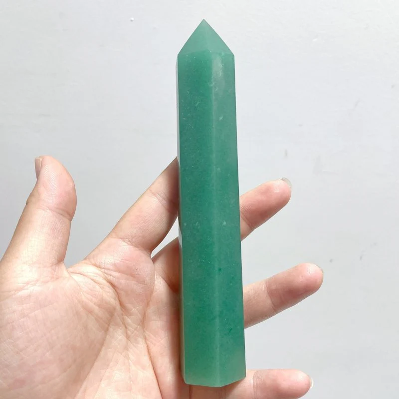 13-16CM Green Aventurine Tower Point Wholesale - Image 4