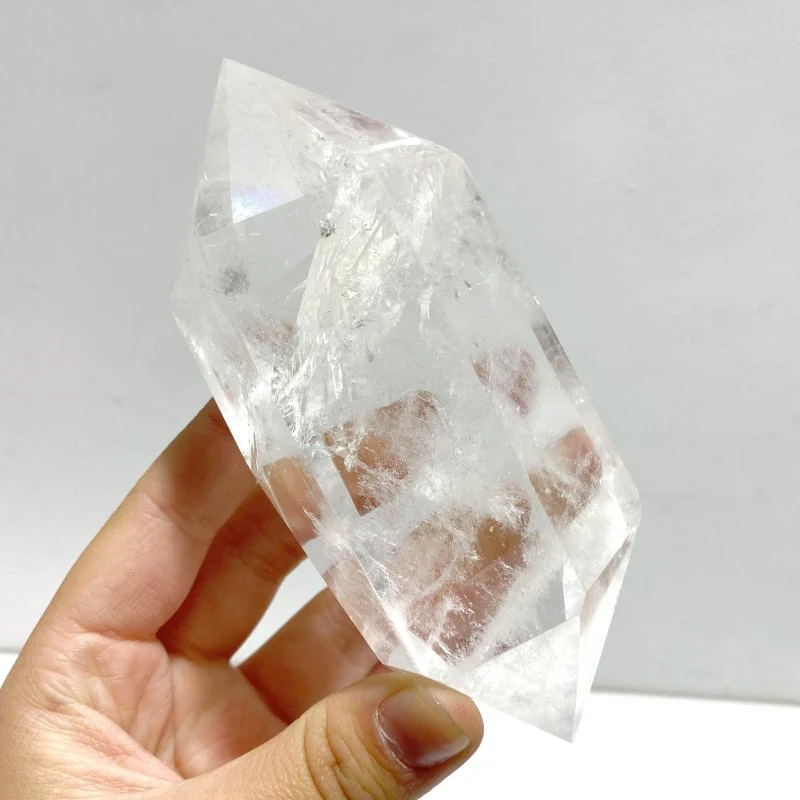 13 Pieces Clear Quartz Double Points - Image 4