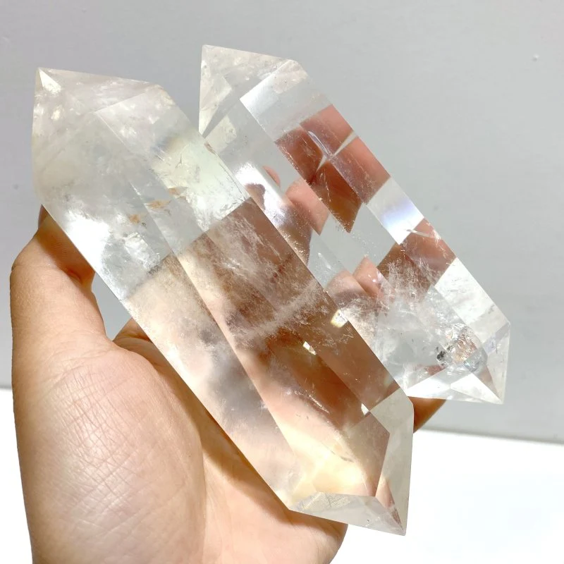 13 Pieces Clear Quartz Double Points - Image 5