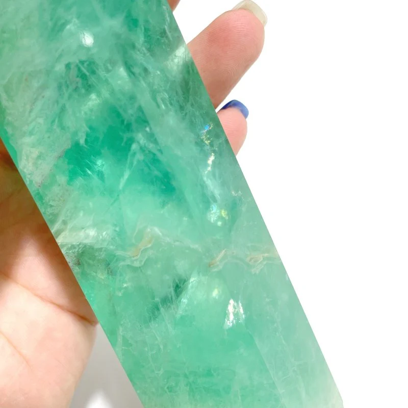 8 Pieces Large Fat Fluorite Tower - Image 5