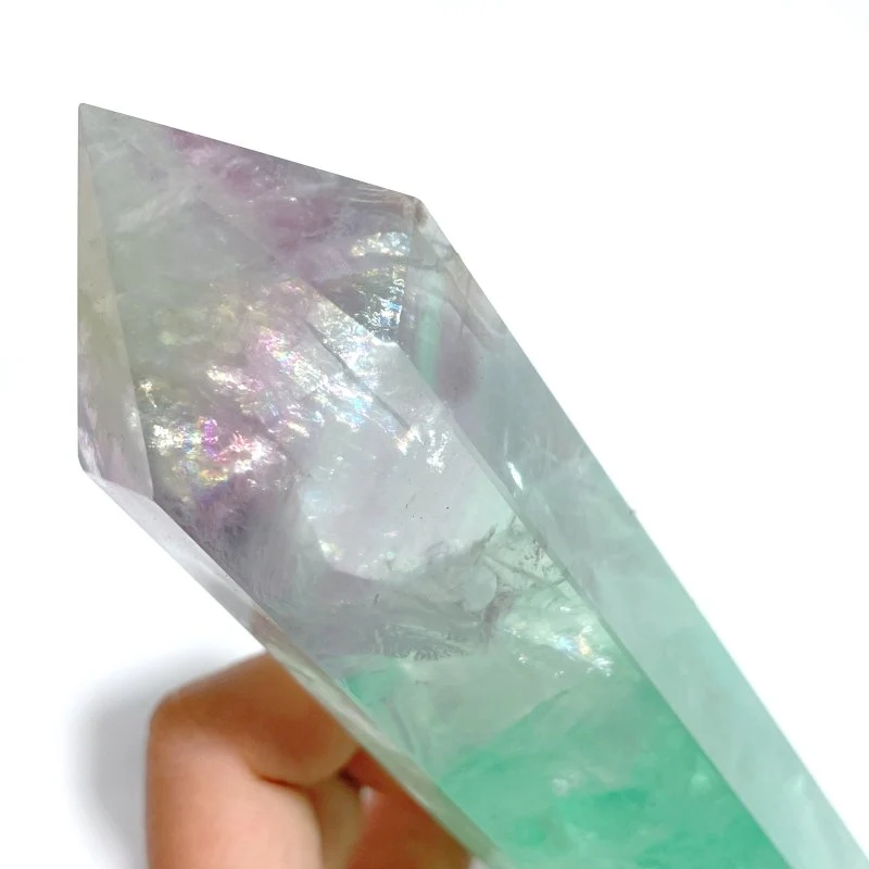 8 Pieces Large Fat Fluorite Tower - Image 7