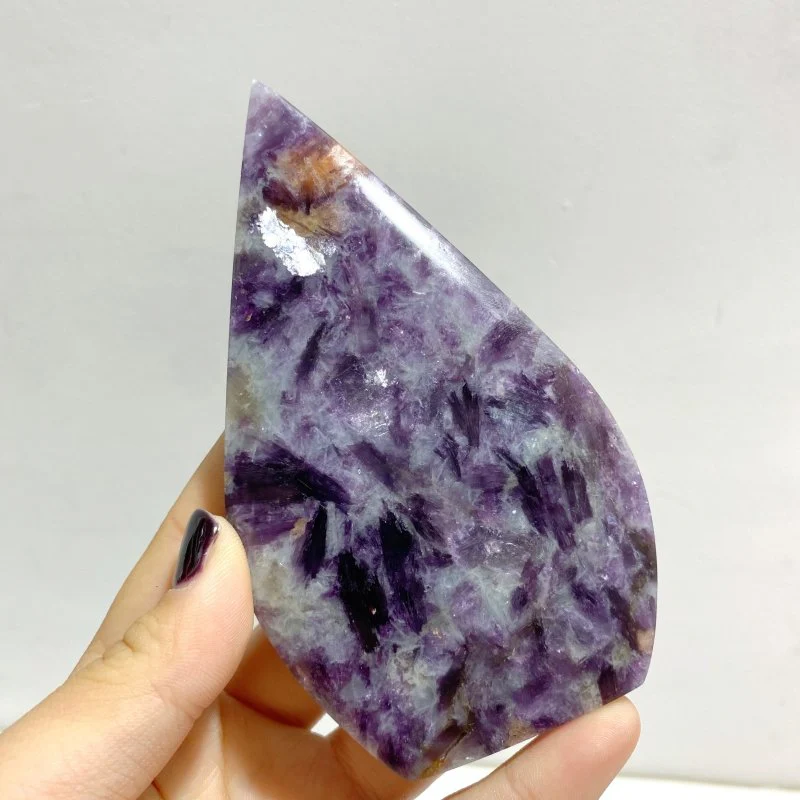 13 Pieces Spark Lepidolite Arrow Head Shape - Image 2