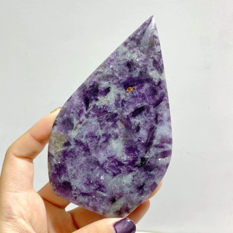13 Pieces Spark Lepidolite Arrow Head Shape - Image 3