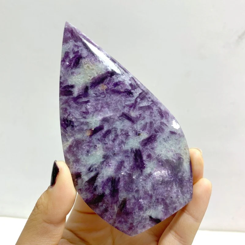 13 Pieces Spark Lepidolite Arrow Head Shape - Image 4