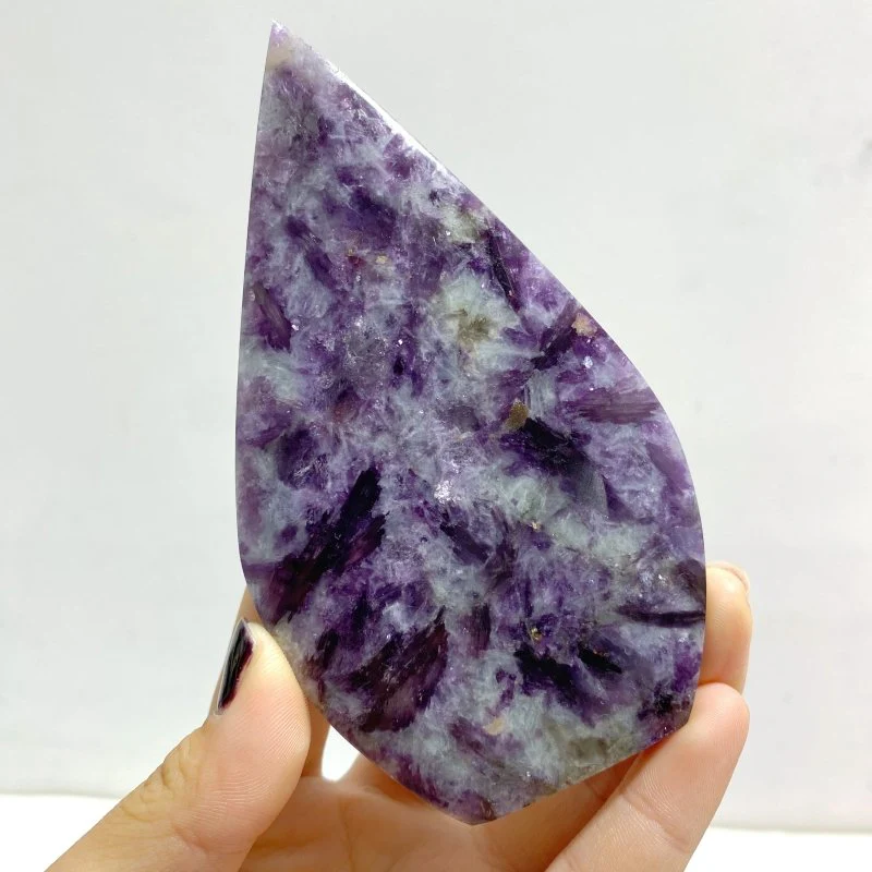 13 Pieces Spark Lepidolite Arrow Head Shape - Image 5
